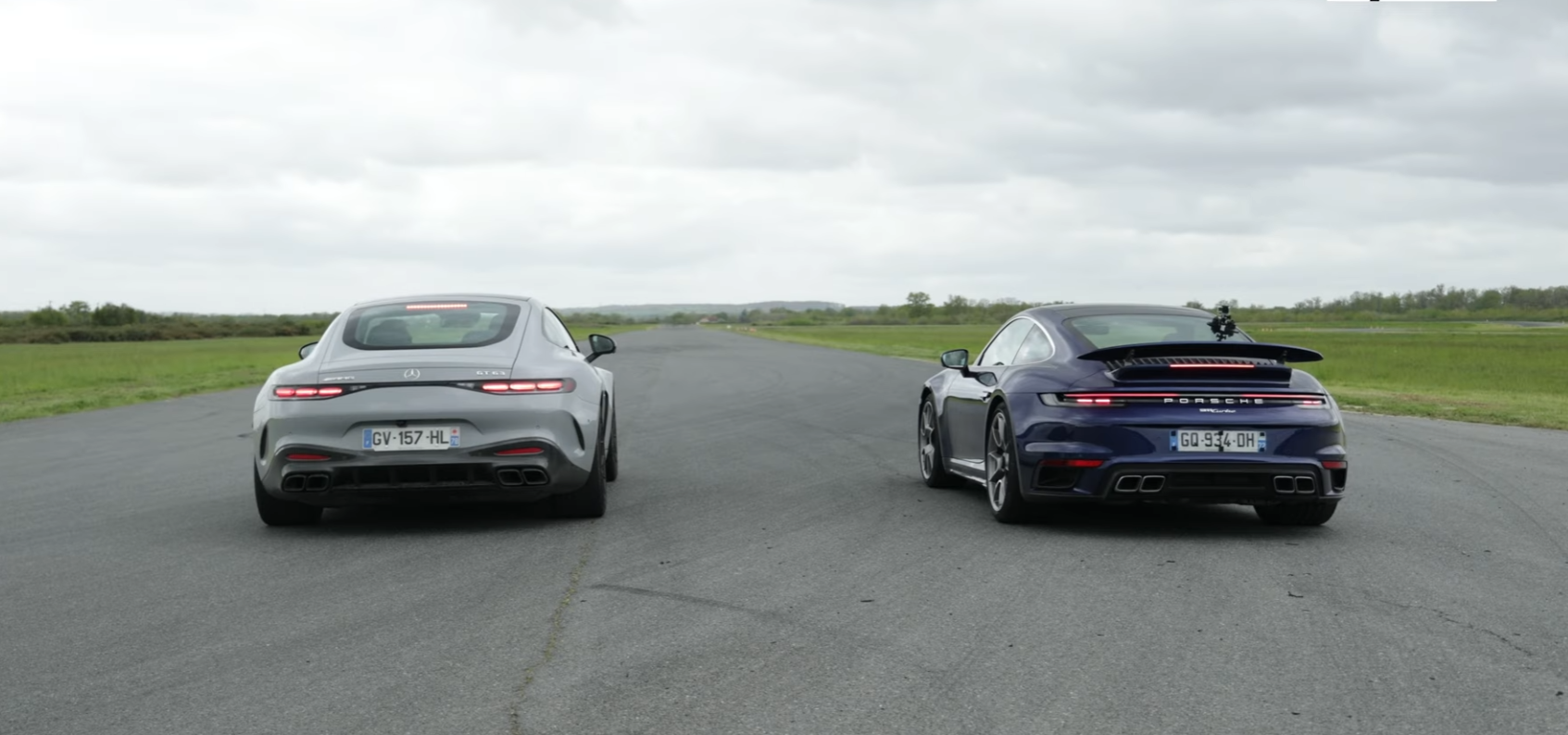 Porsche 911 Turbo Mercedes-AMG GT 63